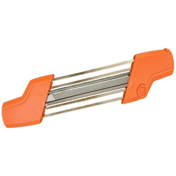 Kædesavssliber til 3/8\" Ø 5,2 mm savkæder, Orange