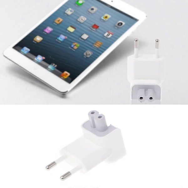 Laptop EU-kontakt för Apple för Macbook Reseladdare AC-kontakt Adapterkonverterare