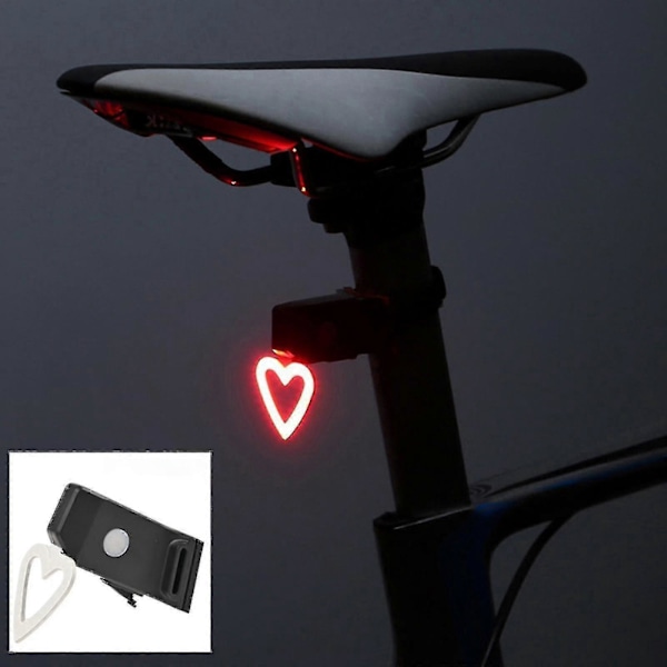 Led Cykellampa, Lampa, För Cykel, Mtb, Cykling - Bone Heart