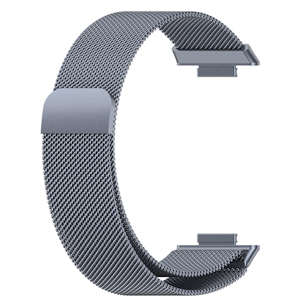 Til Huawei Watch Fit 2 rustfrit stål urrem Space Grey