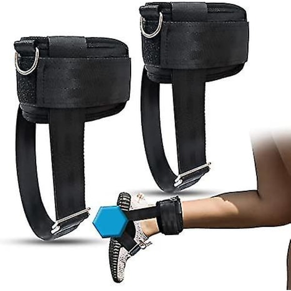 Justerbar vægt håndvægt, vægtløftning ankelrem, ben curl ankelrem 2 pak 2Pcs
