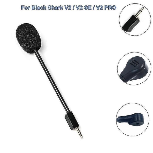 Udskiftnings 3.5mm Mikrofon Til Razer - Black Shark V2/v2 Pro/v2 Se Hovedtelefoner