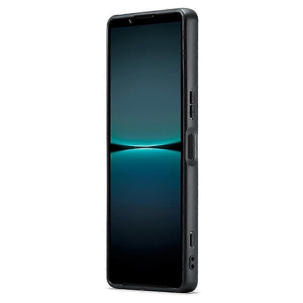 Skal för Sony Xperia 1 V Anti-scratch PU Läder+PC+TPU Telefonfodral Green