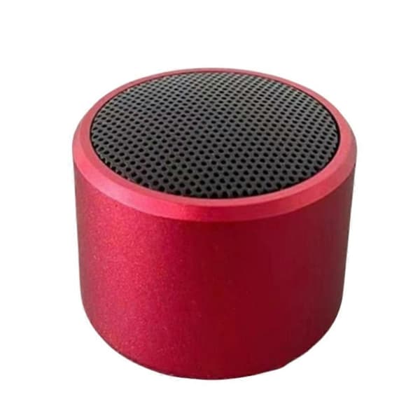 Bærbar trådløs Bluetooth-høyttaler Musikk Stereo Surround Mini USB Utendørs Subwoofer Lydspiller Red