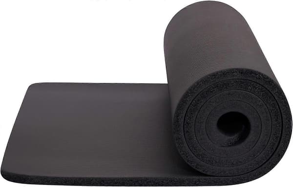Yogamatta | Multifunktionell Extra Tjock Skumövningsmatta | Stretching, Motståndsträning & Terapi Pilates, Gym Utrustning Pink