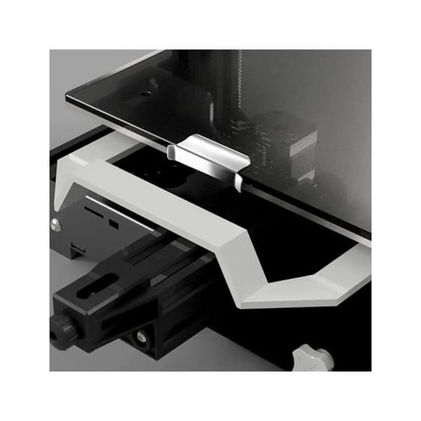 3D-printer sengeklemme til opvarmet glasplade for at fastgøre glaspladen, kompatibel med Ender 3, Ender 3 v2, Ender 3S, Ender 3 Pro, Ender 5 Pro, CR-20