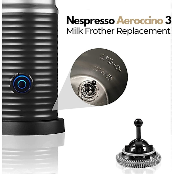Nespresso Visp for Aeroccino 3 Melkeskummer Erstatning