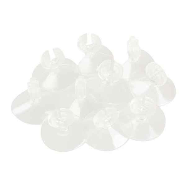 10 stk/sett Akvarium Sucker Sugerkopp for 4/6mm Luftlinje Rør Trådholder