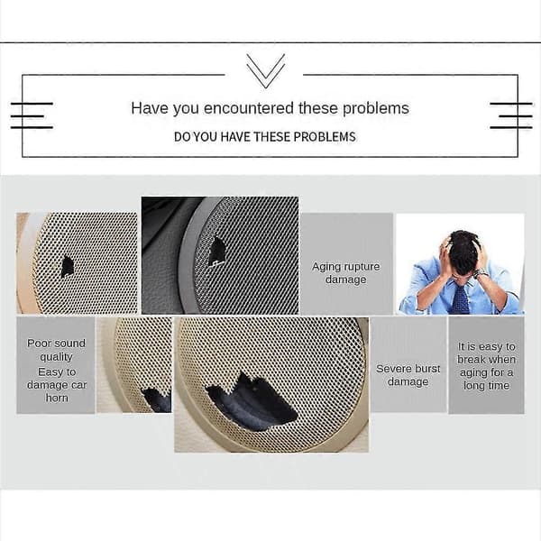 Til 3-serie E90 E91 X1 E84 316 318 320 325 Bil Front Bagdør Højttaler Dæksel Audio Horns Case Trim