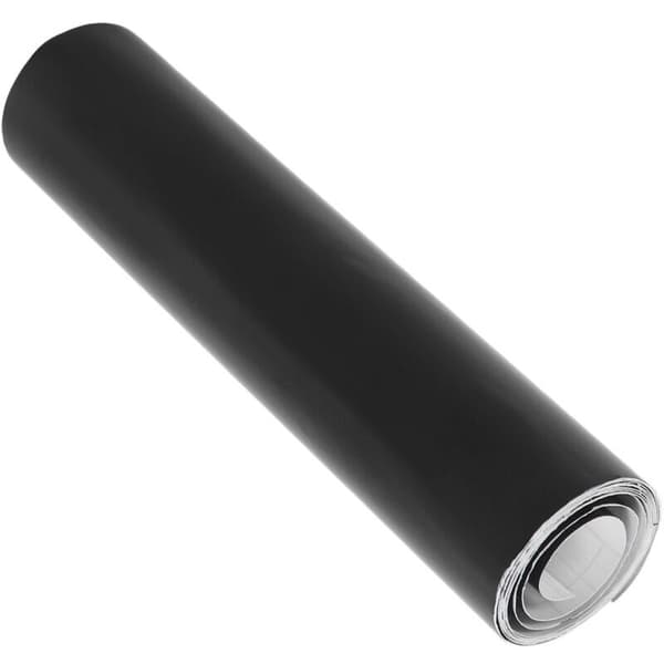 Blank svart solfilm för bilvindrutor, universell PVC-dekal för bilvindrutor, 140x20cm