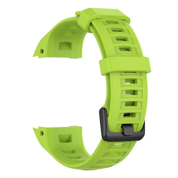 Silikon Klokkereim for Garmin Instinct Tactical/Instinct Tide/Instinct 2/Instinct Armbånd med Svart Spenne Lime