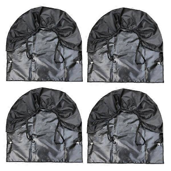 4-pack vattentäta däckskydd för reservhjul släpvagn husbil Däck Cor