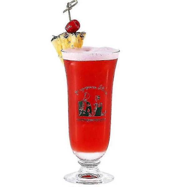 2 stk. Singapore Sling Glas, Cocktailglas, Longdrinkglas, Saftglas Sæt af 2