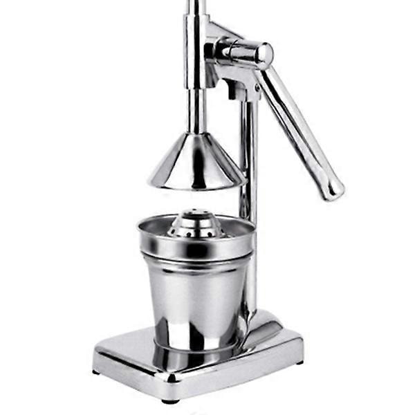 Manuell Presse Rustfritt Stål Fruktpresse Håndholdt Grønnsak Frukt Appelsin Maker Blender Lag Kopp