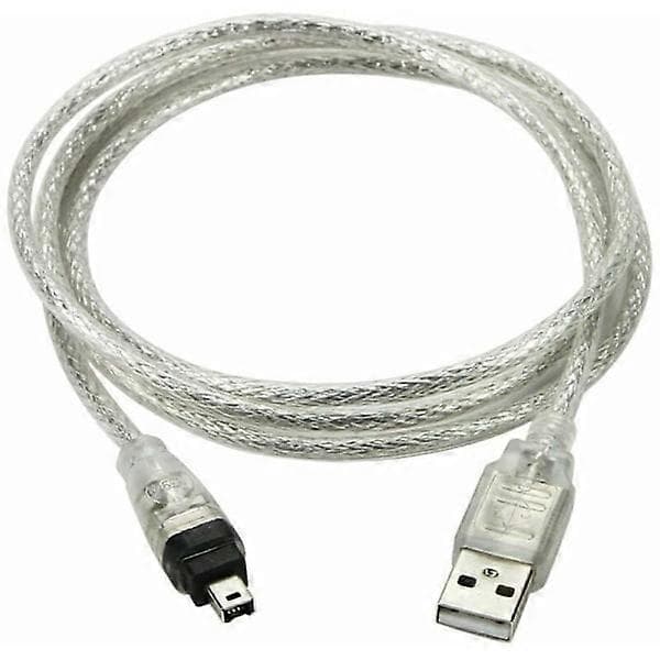 USB-uros Firewire IEEE 1394 4-nastainen uros iLink -sovitinkaapeli Sony DCR-TRV75E DV:lle