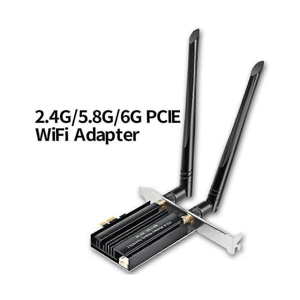 Wifi6e 3000mbps 2.4g 5g 6ghz Bluetooth 5.2 Usb3.0 -bånds trådløs LAN-adapter Wifi-modtager til stationær computer bærbar computer