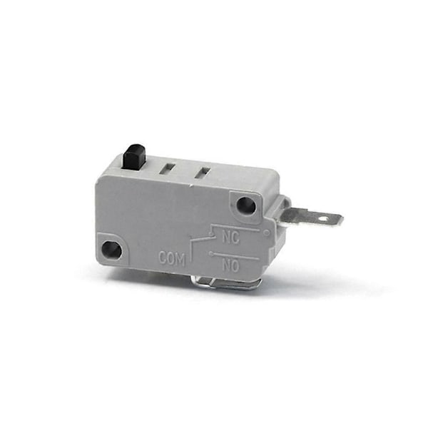 KW3A Mikrobryter 125V 250V 16A Normalt Åpen Bryter 2 Pin Sølv Kontakt for Mikrobølgeovn Vaskemaskin 2STK