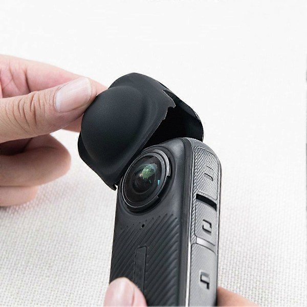 Silikon Linsebeskyttelse for Insta 360 X4 Kameralinse Beskyttelse Sportskameratilbehør