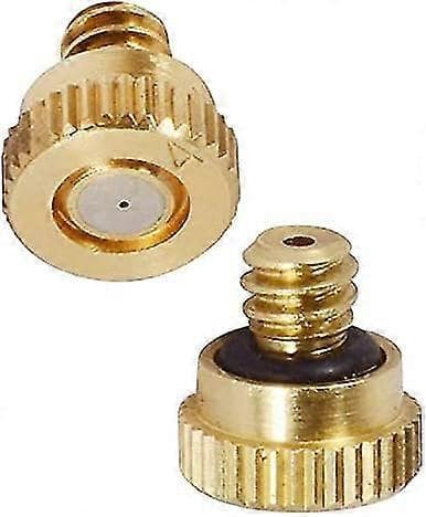 (0,4 mm) Unc 10/24 Mässingsdimmunstycken Lågtrycksförstörande Dimspruta Vattenslang