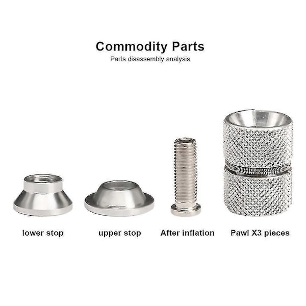 Headset Expander Prop Topdæksel Til 1 1/8\" Styrrør Carbon Gaffel 21,5-25mm M