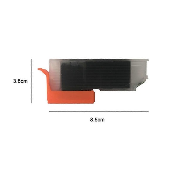 2 sæt med 5 blækpatroner til erstatning for Epson T2636 (26XL-serien) Kompatibel/ikke-OEM fra Go Inks (10 blækpatroner)