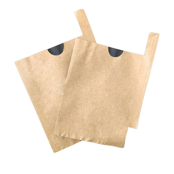 100-pack Fruktskyddspåsar Pappersmassa Trädgårdsväxt Fruktskyddspåsar 180*220mm