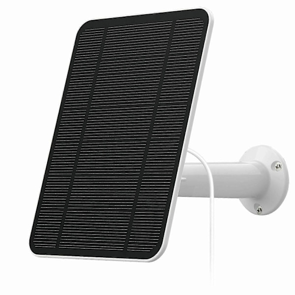 Solcellepanel-lading for Arlo Ultra/ultra 2/pro 3/pro 4/pro 3 Floodlight/go 2 4w