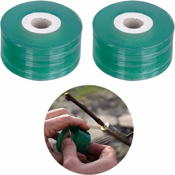 Transparent ymptejp, ymptejp, plantskoletape, ymptejp, lämplig för växter, fruktträd, 2 stycken, 2 cm