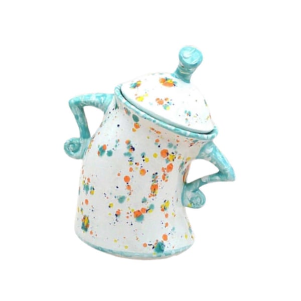 Attitude Tekande med Attitude til Stue Bryllup Køkken Gul Light Blue 14.5cmx13cmx8cm