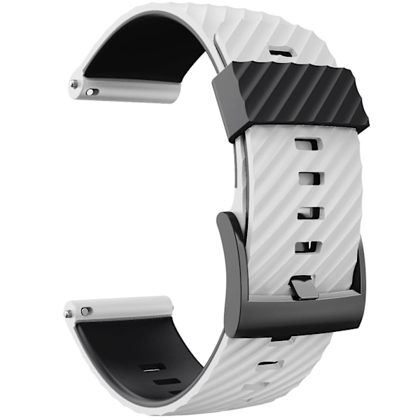Silikone Armbånd Rem til Suunto 7 9 Baro D5 Anti-ridse Rem Loop-Armbånd Black B