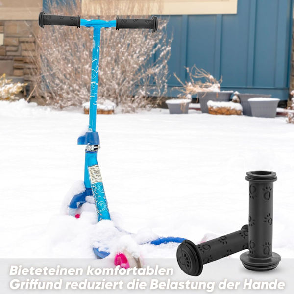 Cykelgreb Børne Scooter Greb Skridsikre Styrgreb 22 mm 105 mm Lange Egnet til Trehjulede Cykler Børne Balancecykel