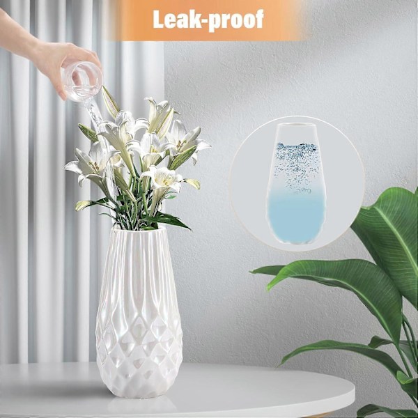 Keramisk vas, bordsvas i modern minimalistisk stil, heminredning för eldstad, sovrum, kök, vardagsrum B