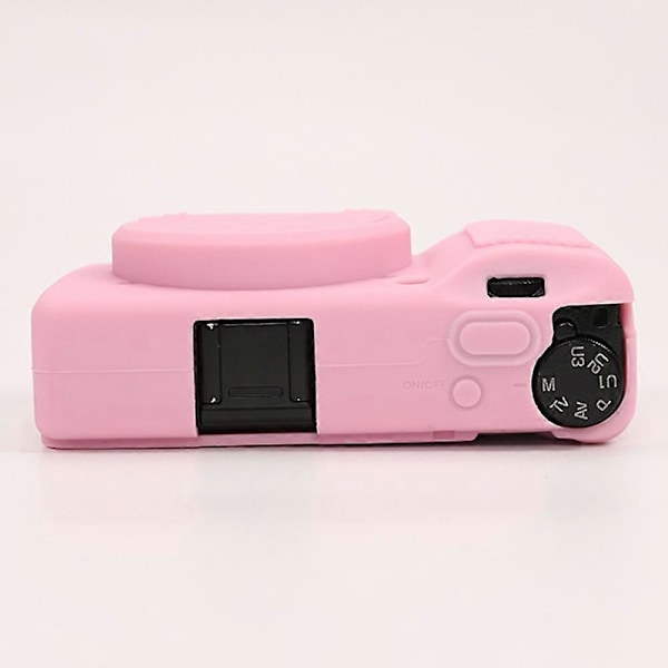 Ricoh GR IIIx ja GR III -kameran suojakotelo - Vaaleanpunainen, naarmuuntumaton silikonikotelo Multicolor Pink