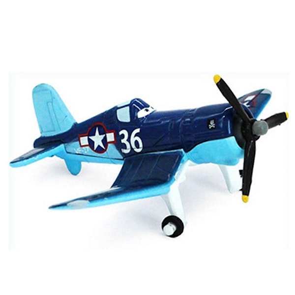 Secxifeo Lentokoneet No.36 Dusty Crophopper 1:55 Metallinen painevalettu opettavainen leikkilentokoneen malli (Lentokoneet No.36)