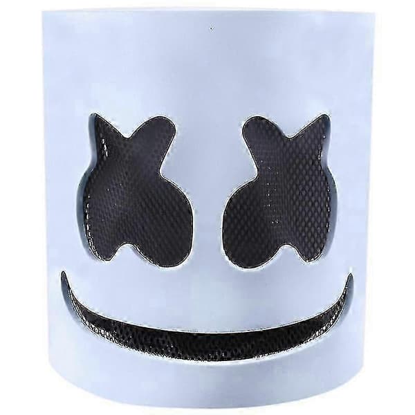 2025 Dj Marshmello Fuld Hoved Maske Hjelm til Halloween Cosplay Fest