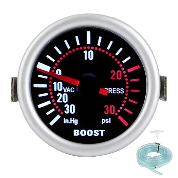 2 tommer 12V Turbo Boost Måler -30-30PSI Pointer Bil Turbo Trykmåler Høj Nøjagtighed