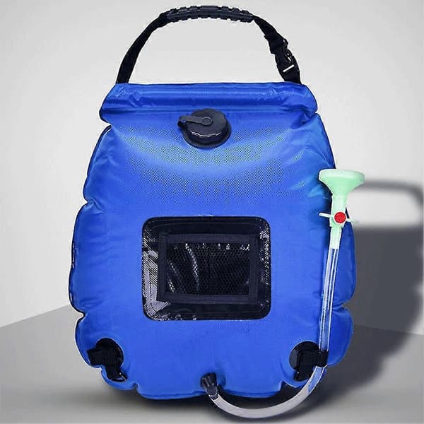Kaesi 20L Utomhus Bärbar Camping Vandring Soluppvärmd Dusch Bad Vattenpåse -Sy
