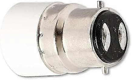 5-pak B22 til E14 pæresokkelkonverter B22 sokkelkontakt til standard E14 adapter lampeholder