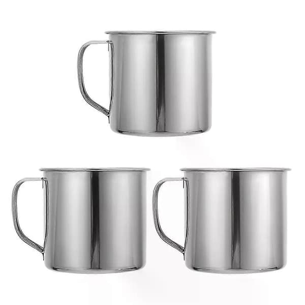 Barnmugg med handtag, 3 st Espresso-koppar för barn, Tålig för skolan