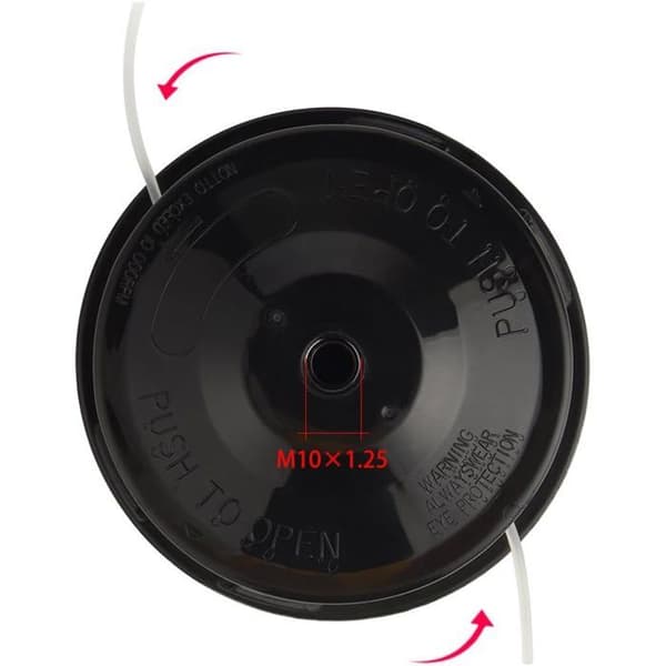 Universelt Tap & Go-trimmerhode - M10 x 1,25 venstregjenget