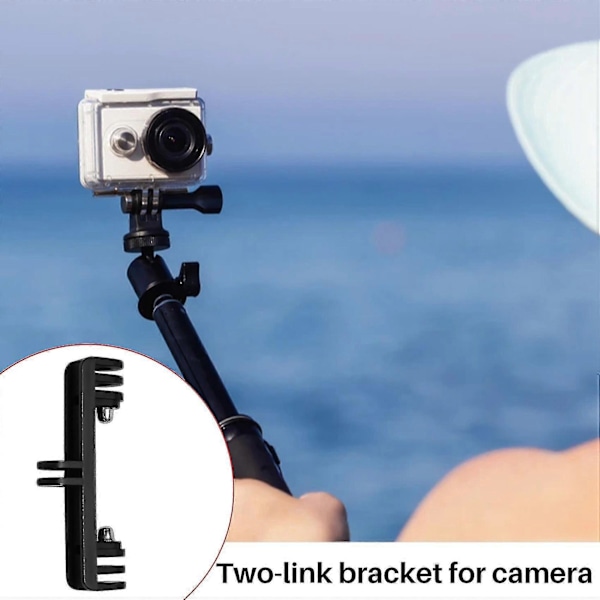 Dubbellänksfäste för GoPro Actionkamera