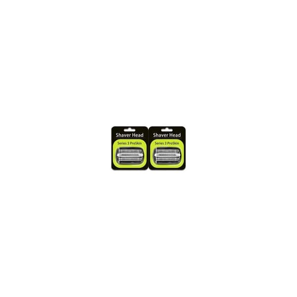 Udskiftningsbarberhoveder 32B til Braun Series 3, Braun S3 barberhoveder (2 stk.)