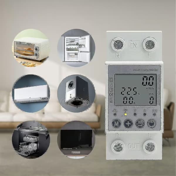 63A WiFi Smart Energimätare