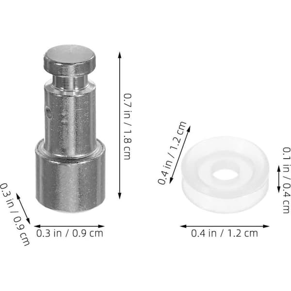 Set med 5 ersättningsflottörventiler för 4L/5L/6L elektriska tryckkokare, kökstillbehör, läckagesäker, enkel installation