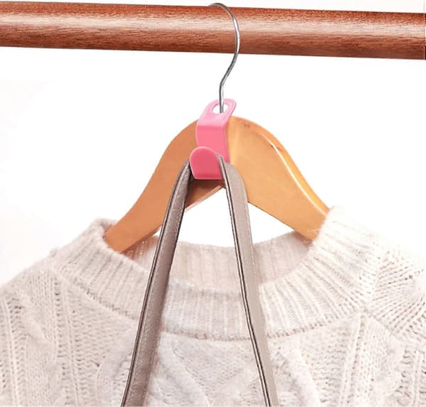 60 stk. Bøjleforbindelseskroge Drop Connecting Hanger Hook Multi-Layer Stabelbare Bøjleforlængerclips til Skab Garderobe Organizer Pladsbesparende
