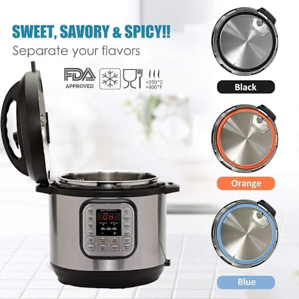8 Qt silikonforseglingsring for Instant Pot-modeller