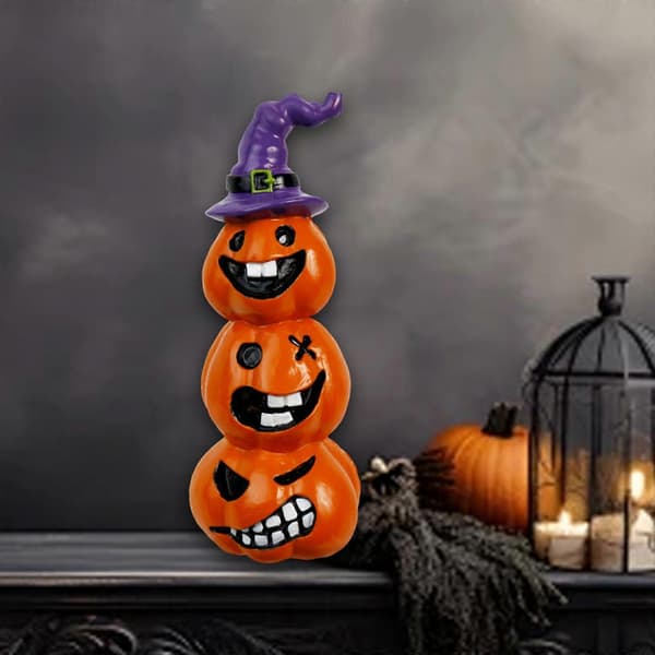 2025 Halloween Gresskar Dekorativ Statue Resin Bordpynt Ornament Style A