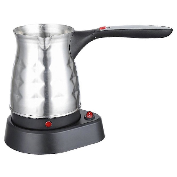 Elektrisk tyrkisk kaffemaskine, 500 ml elektrisk tyrkisk kaffekande, elektrisk tyrkisk kaffekande, mokkamaskine EU-stik
