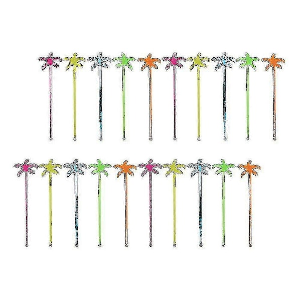 150 stk. fruktjuice drikkevarer Rørepinner Cocktail Rørepinner Palmetre Søte Swizzle Sticks S202
