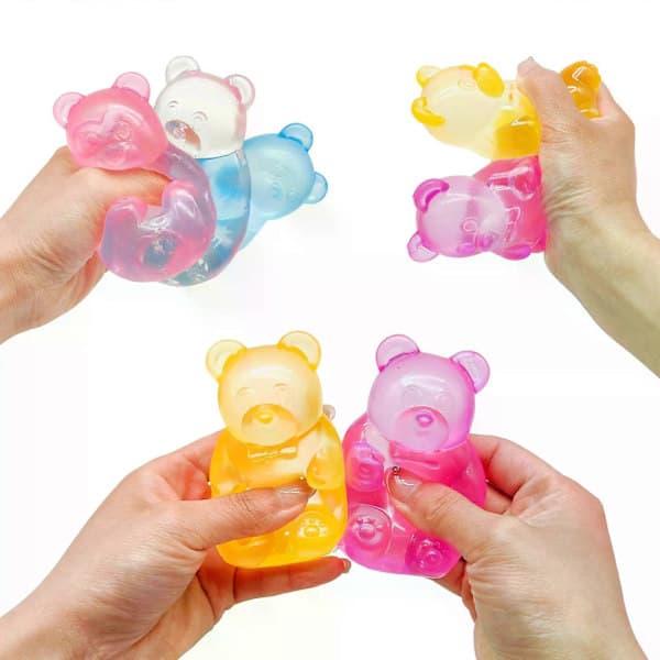 Isvafler Squishy – Langsomt stigende sensorisk fidget-legetøj til påskekurv og fest, stresslindring – Tilfældig farve C